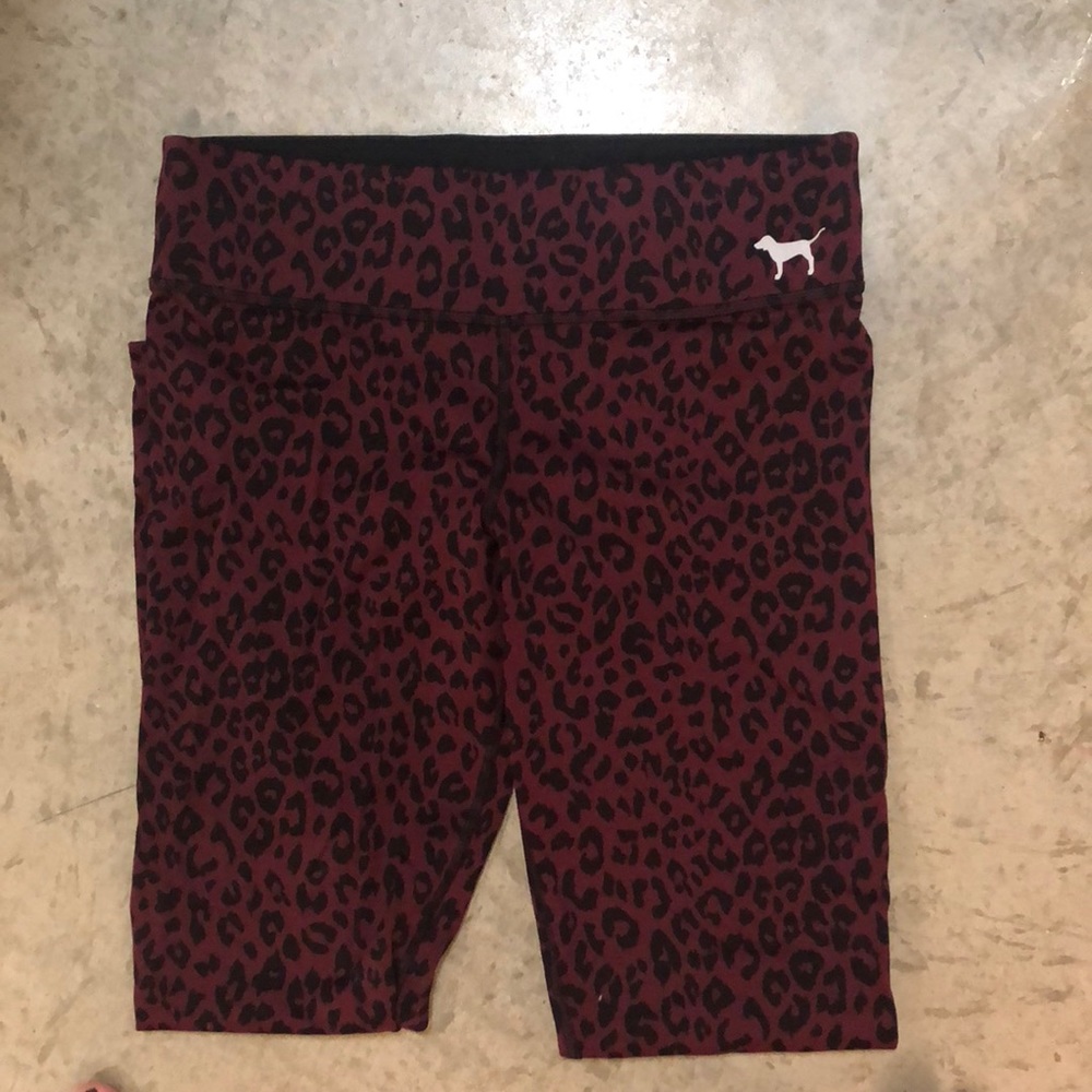 Leopard tights by Victoria secret PINK